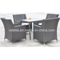 Patio al aire libre Jardín Rattan Wicker Dining Furniture